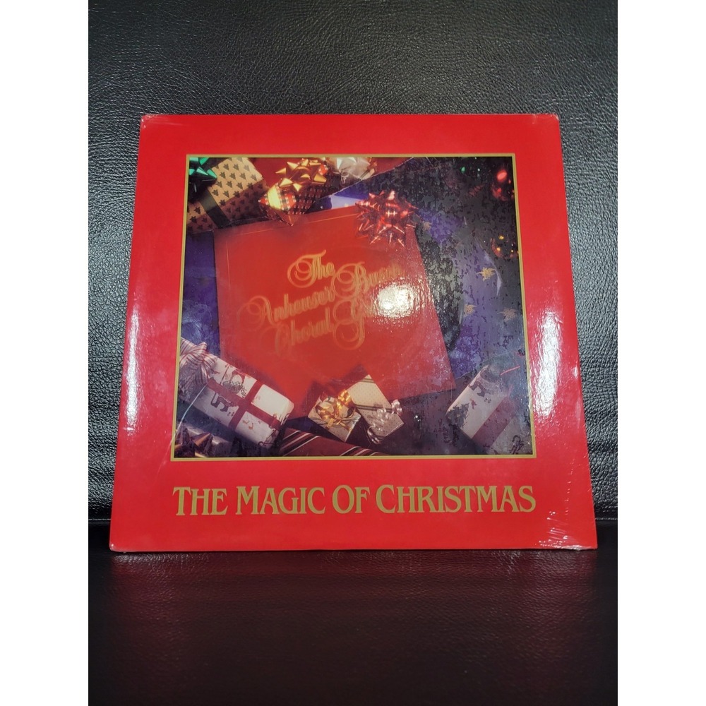 RARE Anheuser Busch BUDWEISER Choral Group The MagiC Christmas  1986 SHRINK NEW